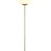 Trio Lighting Sisustusvalaisimet*lattiavalaisin Fomento E27 mattamessinki/valko