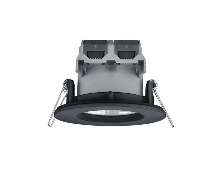 Trio Lighting Sisustusvalaisimet*LED alasvalo Zagros IP65 mattamusta pyöreä