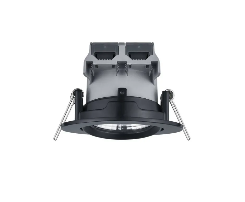 Trio Lighting Sisustusvalaisimet*LED alasvalo Pamir mattamusta pyöreä