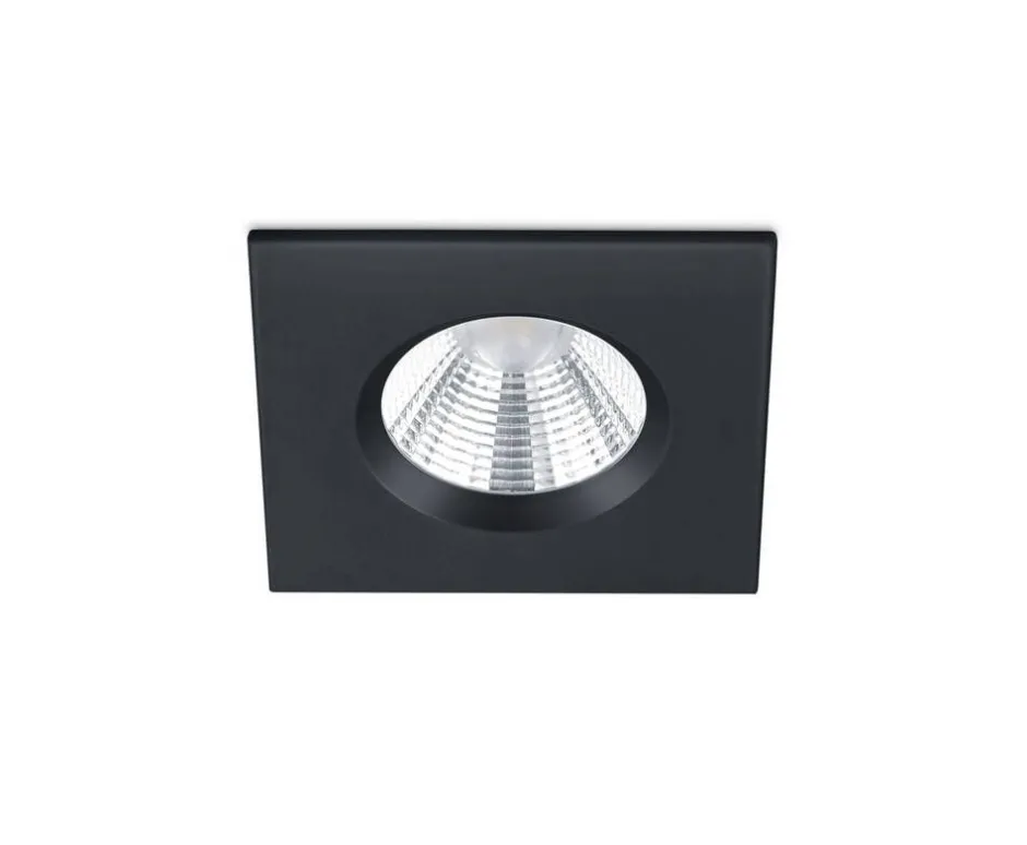 Trio Lighting Sisustusvalaisimet*LED alasvalo Zagros IP65 mattamusta neliö