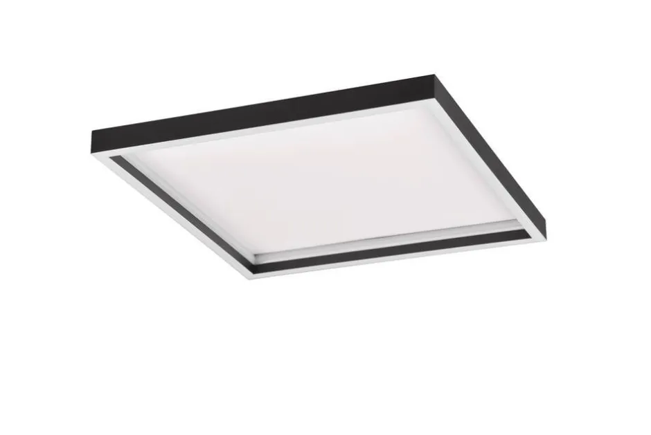Trio Lighting Sisustusvalaisimet*LED kattovalaisin Rotonda neliö mattamusta