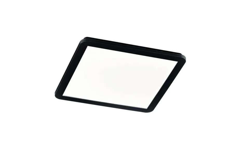 Trio Lighting Sisustusvalaisimet*LED kattovalaisin Camillus 40x40 cm mattamusta