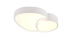 Trio Lighting Sisustusvalaisimet*LED kattovalaisin Rise 43 cm mattavalkoinen