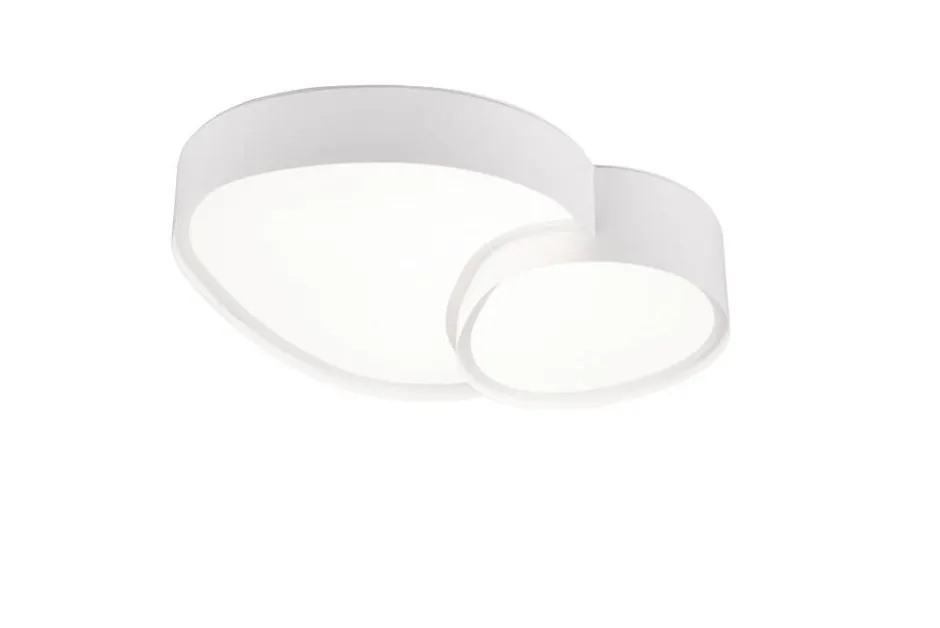 Trio Lighting Sisustusvalaisimet*LED kattovalaisin Rise 43 cm mattavalkoinen