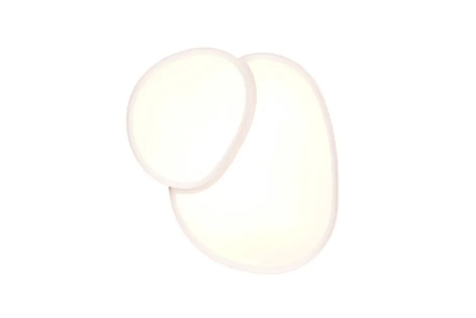 Trio Lighting Sisustusvalaisimet*LED kattovalaisin Rise 43 cm mattavalkoinen