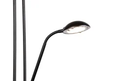 Trio Lighting Sisustusvalaisimet*LED lattiavalaisin Spock mattamusta