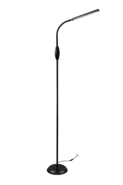 Trio Lighting Sisustusvalaisimet*LED lattiavalaisin Toro musta