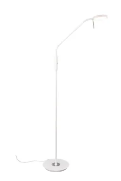 Trio Lighting Sisustusvalaisimet*LED lattiavalaisin Monza mattavalkoinen