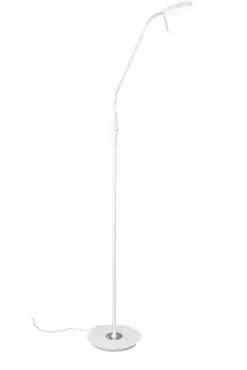 Trio Lighting Sisustusvalaisimet*LED lattiavalaisin Monza mattavalkoinen