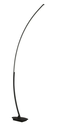 Trio Lighting Sisustusvalaisimet*LED lattiavalaisin Solo mattamusta