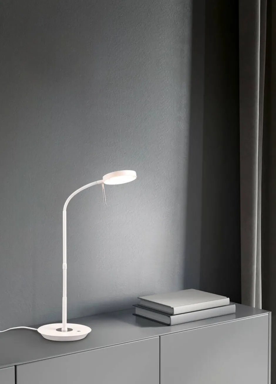 Trio Lighting Sisustusvalaisimet*LED pöytävalaisin Monza mattavalkoinen