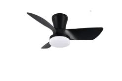 Trio Lighting Sisustusvalaisimet*LED tuuletinkattovalaisin Randers mattamusta