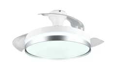 Trio Lighting Sisustusvalaisimet*LED tuuletinkattovalaisin Lindberg titaani sta