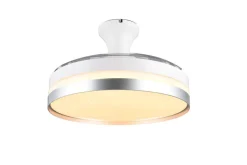 Trio Lighting Sisustusvalaisimet*LED tuuletinkattovalaisin Lindberg titaani sta