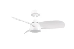 Trio Lighting Sisustusvalaisimet*LED tuuletinkattovalaisin Helsinki mattavalkoi