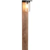 Trio Lighting Ulkovalaisimet*pylväsvalaisin Ardila 100 cm E27 puu/m.musta h