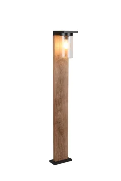Trio Lighting Ulkovalaisimet*pylväsvalaisin Ardila 100 cm E27 puu/m.musta h