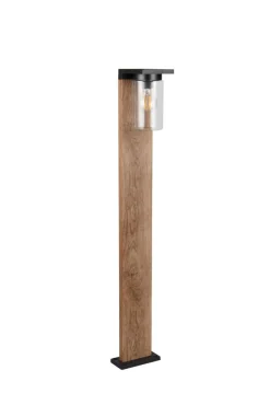 Trio Lighting Ulkovalaisimet*pylväsvalaisin Ardila 100 cm E27 puu/m.musta h