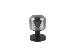 Trio Lighting Sisustusvalaisimet*pöytävalaisin Mataro E14 mattamusta/savu