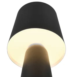 Trio Lighting Sisustusvalaisimet*pöytävalaisin Nubian E27 mattamusta