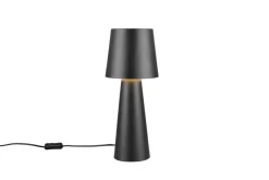 Trio Lighting Sisustusvalaisimet*pöytävalaisin Nubian E27 mattamusta