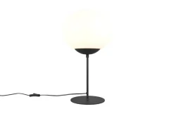 Trio Lighting Sisustusvalaisimet*pöytävalaisin Fomento E27 mattamusta/valkoinen