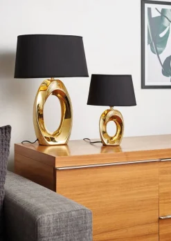 Trio Lighting Sisustusvalaisimet*pöytävalaisin Taba 52 cm E27 kulta/musta