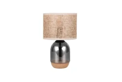 Trio Lighting Sisustusvalaisimet*pöytävalaisin Tara 33 cm E27 beige/kromattu