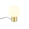 Trio Lighting Sisustusvalaisimet*pöytävalaisin Diva E27 mattamessinki/valkoinen