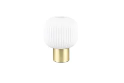 Trio Lighting Sisustusvalaisimet*pöytävalaisin Diva E27 mattamessinki/valkoinen