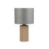 Trio Lighting Sisustusvalaisimet*pöytävalaisin Canio 27 cm E27 puu/harmaa