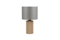 Trio Lighting Sisustusvalaisimet*pöytävalaisin Canio 27 cm E27 puu/harmaa