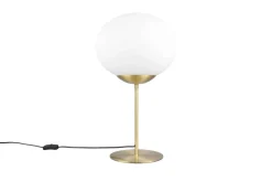 Trio Lighting Sisustusvalaisimet*pöytävalaisin Fomento E27 mattamessinki/valkoi