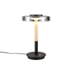 Trio Lighting Sisustusvalaisimet*pöytävalaisin Celeste LED mattamusta/kromattu/