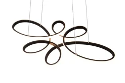 Trio Lighting Sisustusvalaisimet*riippuvalaisin Fly LED mattamusta