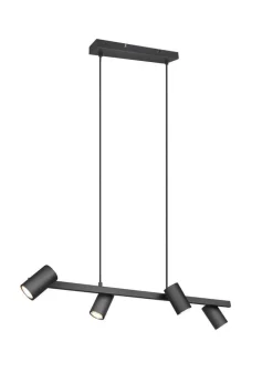 Trio Lighting Sisustusvalaisimet*riippuvalaisin Marley 4-os 80 cm GU10 mattamus
