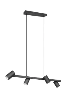 Trio Lighting Sisustusvalaisimet*riippuvalaisin Marley 4-os 80 cm GU10 mattamus
