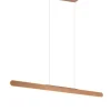 Trio Lighting Sisustusvalaisimet*riippuvalaisin Helios LED 100 cm kahvinruskea