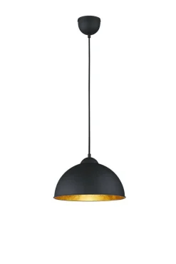 Trio Lighting Sisustusvalaisimet*riippuvalaisin Jimmy E27 musta/kultainen