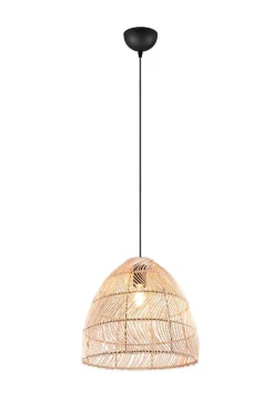 Trio Lighting Sisustusvalaisimet*riippuvalaisin Rike E27 rottinki