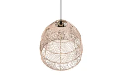Trio Lighting Sisustusvalaisimet*riippuvalaisin Rike E27 rottinki