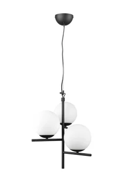Trio Lighting Sisustusvalaisimet*riippuvalaisin Pure 3-os E14 mattamusta