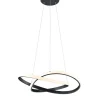 Trio Lighting Sisustusvalaisimet*riippuvalaisin Course mattamusta