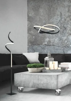 Trio Lighting Sisustusvalaisimet*riippuvalaisin Course mattamusta