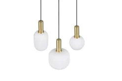 Trio Lighting Sisustusvalaisimet*riippuvalaisin Diva 3-os E27 mattamessinki/val