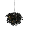 Trio Lighting Sisustusvalaisimet*riippuvalaisin Leavy 70 cm 4xE14 mattamusta