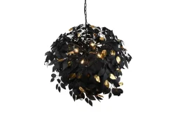 Trio Lighting Sisustusvalaisimet*riippuvalaisin Leavy 70 cm 4xE14 mattamusta