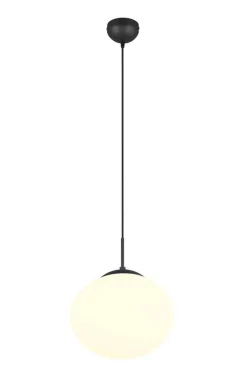 Trio Lighting Sisustusvalaisimet*riippuvalaisin Fomento 30 cm E27 mattamusta/va