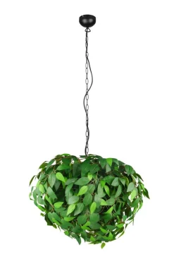 Trio Lighting Sisustusvalaisimet*riippuvalaisin Leavy 70 cm 4xE14 vihreä