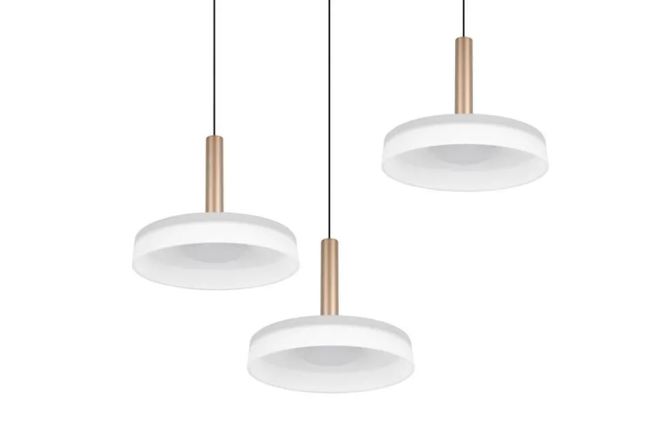 Trio Lighting Sisustusvalaisimet*riippuvalaisin Celeste LED 3-os kahvinruskea